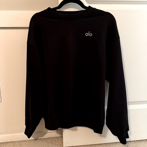 Alo Yoga | Accolade Pullover | Black XXS | Excellent Condition - Picture 1 of 4